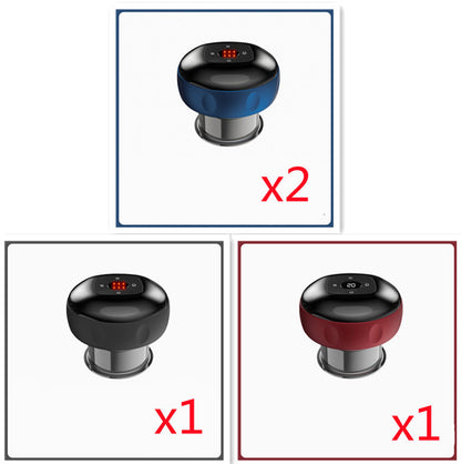 Electric Vacuum Cupping Massage Body. Cups For Anti-Cellulite Therapy And Body Massager