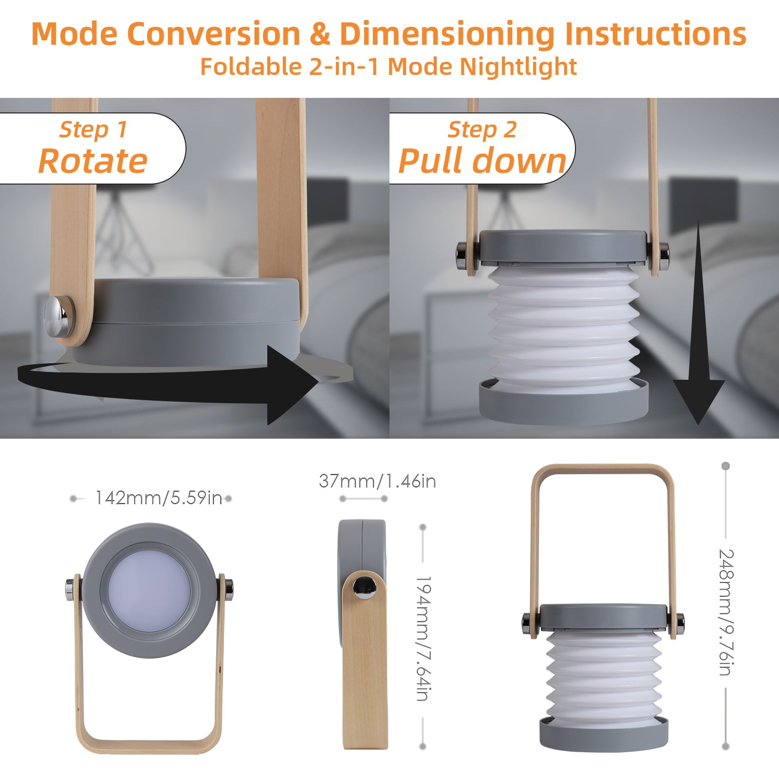 Amazing Lantern. Portable Night Light. - A Trust Market