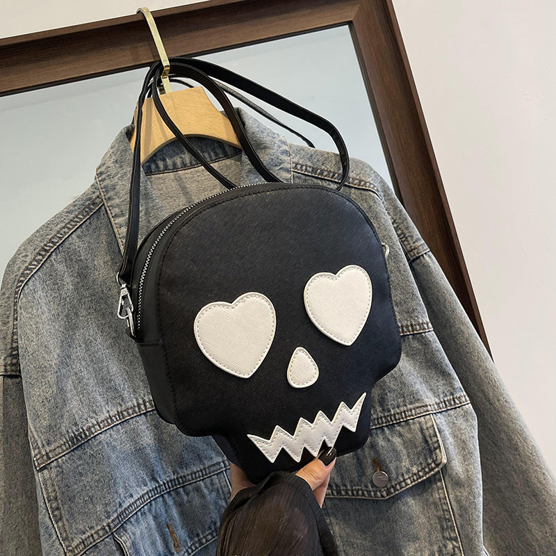 Cute Halloween Skull Cross Body Bag With Love Eyes - A Trust Market