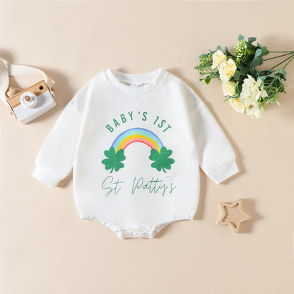 Cute Baby Romper For St. Patrick's Day ☘️👶