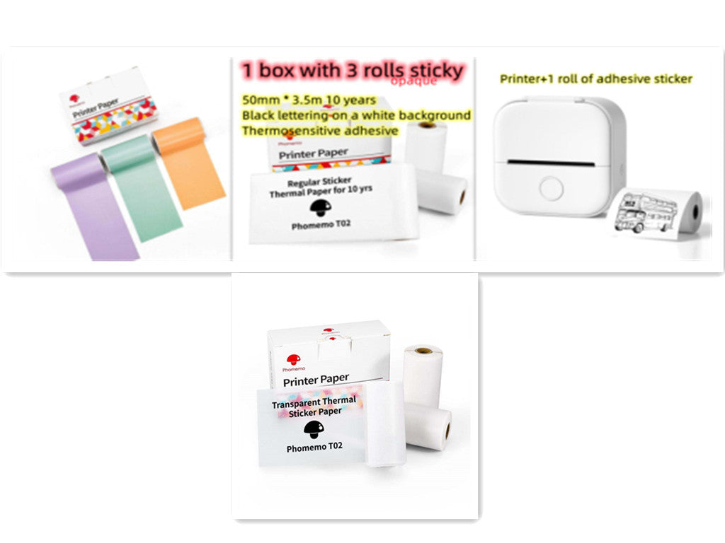 Fantastic Portable Mini Thermal Label Printer - A Trust Market