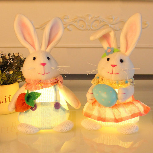 Cute Luminous Rabbit Tabletop Decoration 🐰