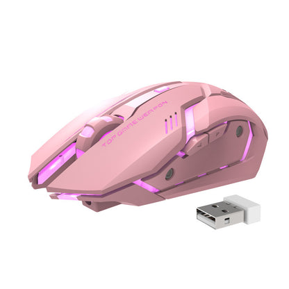 Great Silent Gaming Mouse With Wireless Charging
