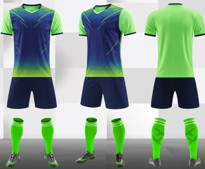 Gradient Short Sleeve Soccer/Football Jersey