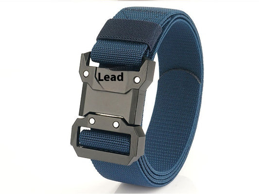 New Quick Release Buckle Braided Elastic Belt - A Trust Market