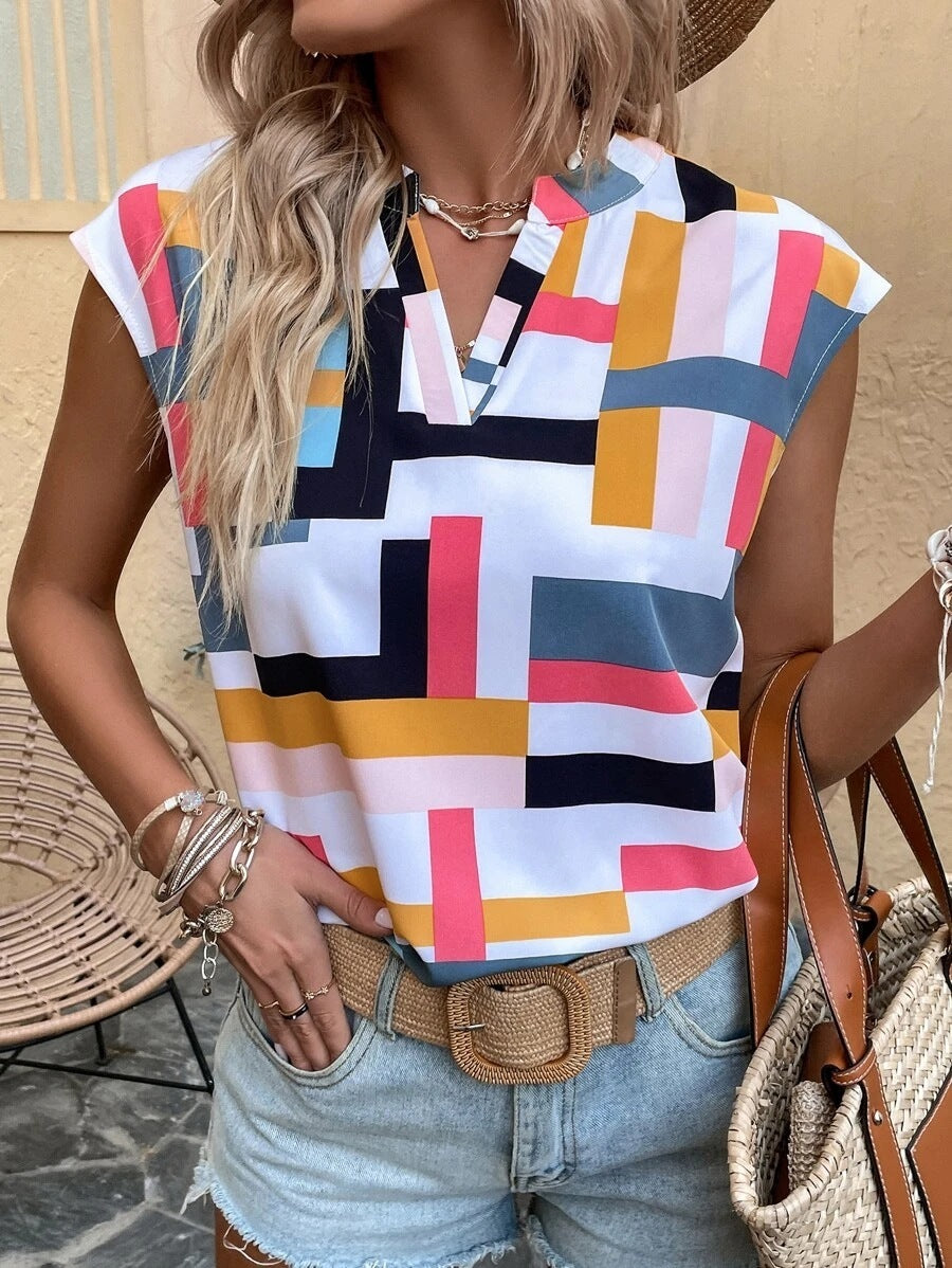 Comfortable and cool V-Neck Top For Women