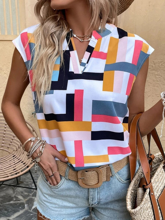Comfortable and cool V-Neck Top For Women
