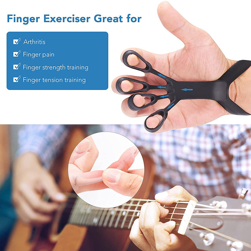 Silicone Grip Device Finger Exercise Stretcher Arthritis Hand Grip Trainer Strengthen Rehabilitation Training To Relieve Pain - A Trust Market