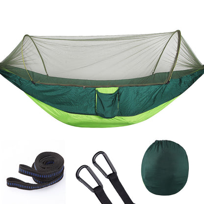 Fully Automatic Quick Opening Hammock With Mosquito Net - A Trust Market