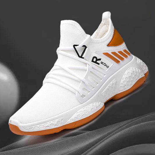 Men Sneakers Breathable Mesh Sports Shoes - A Trust Market