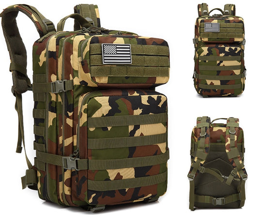 Fantastic Tactical Backpack. Big Size And Very Comfortable. 🎒🏔️