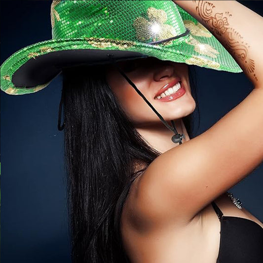 Fantastic Cowboy/girl Hat For St. Patrick's Day ☘️