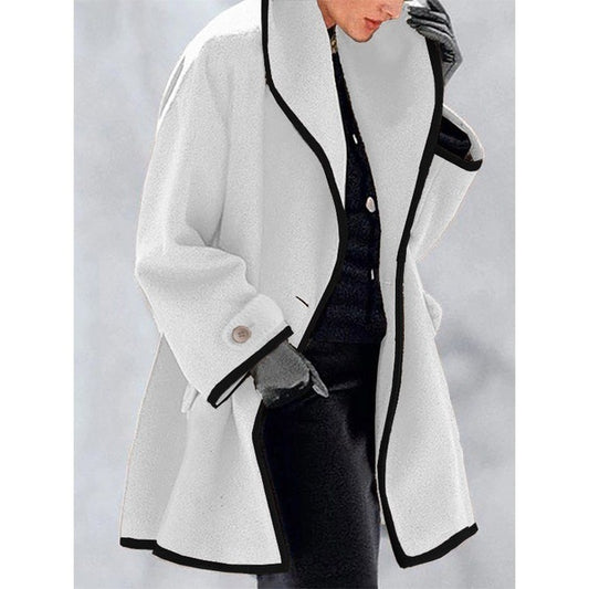 Fantastic Round Neck and Hooded Woolen Coat