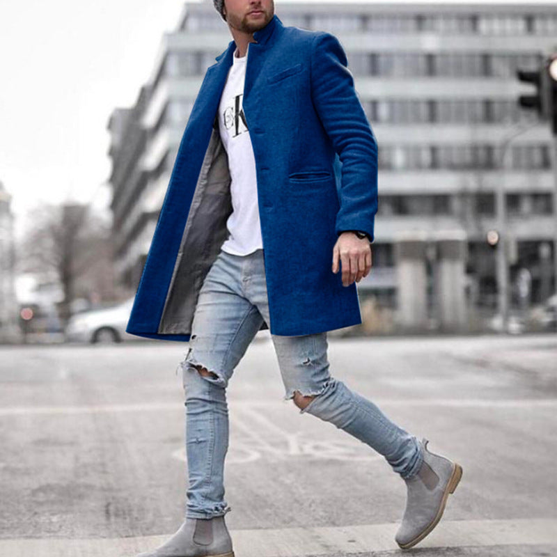 Fashionable Long Warm Coat