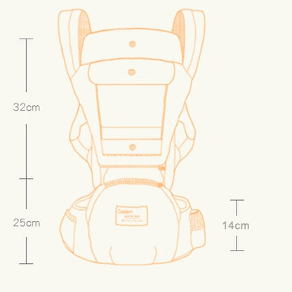 Safe Multi-Functional Baby Waist Stool - A Trust Market