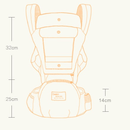 Safe Multi-Functional Baby Waist Stool - A Trust Market