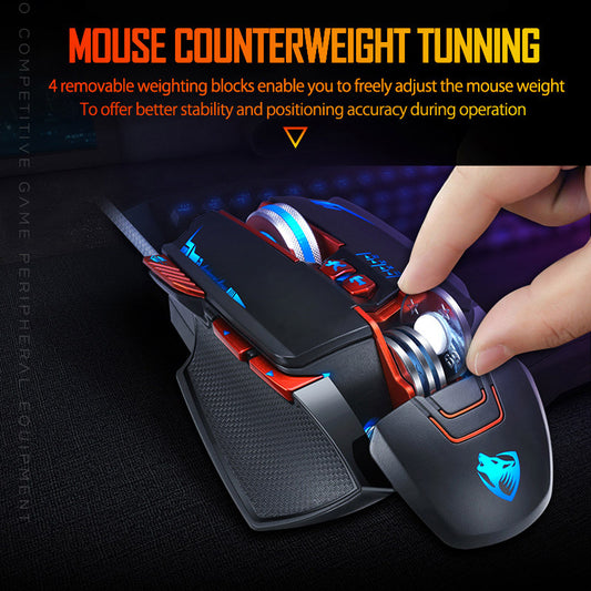 Fantastic Thunder Wolf V9 Gaming Mouse