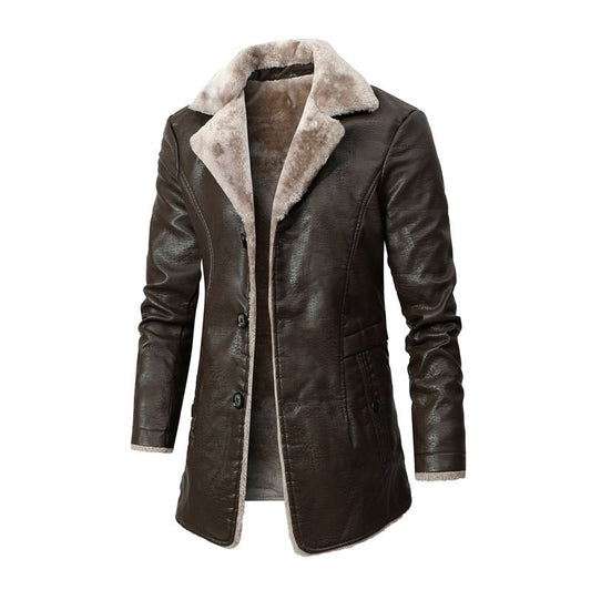 Wonderful Plush Large Lapel Suit for Confident Men