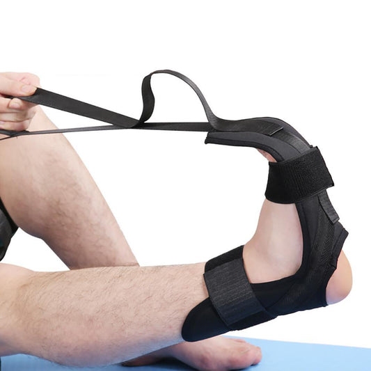 Yoga Ligament Stretching Belt Foot Drop Stroke Hemiplegia Rehabilitation Strap Leg Training Foot Ankle Joint Correction Braces - A Trust Market