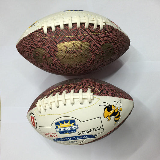 Great No. 3 Leather American Football