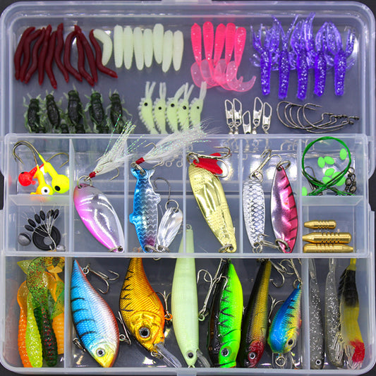Fishing Gear Sequined Soft Bait Set - A Trust Market