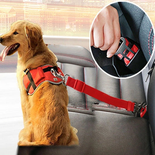 Adjustable Dog Car Seat Belt - A Trust Market