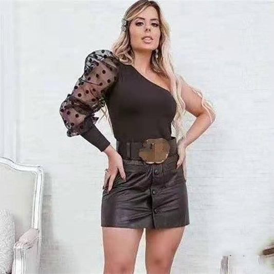 Wonderful Elegant One Shoulder T-shirts For Women