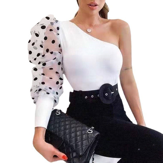 Wonderful Elegant One Shoulder T-shirts For Women