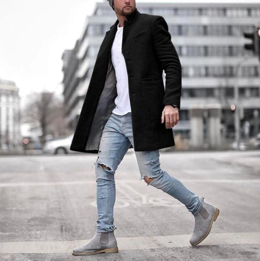 Fashionable Long Warm Coat