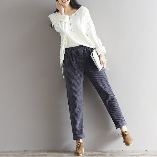 Beautiful Casual Large Size Pants Pants - A Trust Market