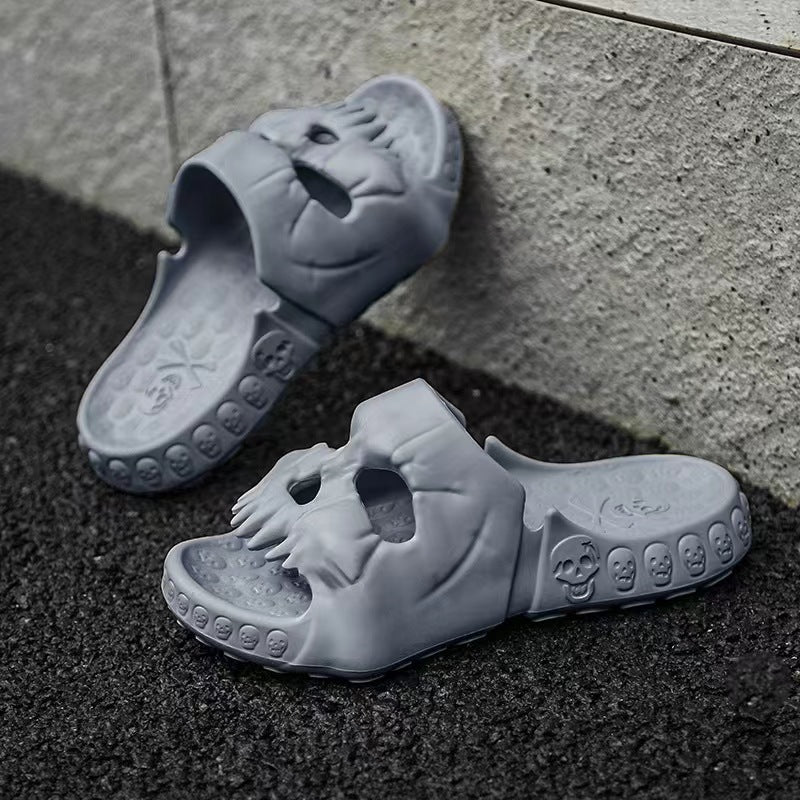 Skull Slippers or Beach Shoes - A Trust Market