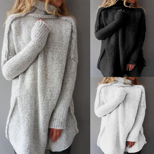 Wonderful Three-needle Craft Long-sleeved Sweater