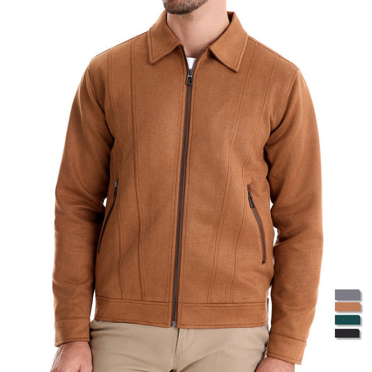 Fashion Suede Coat for Men