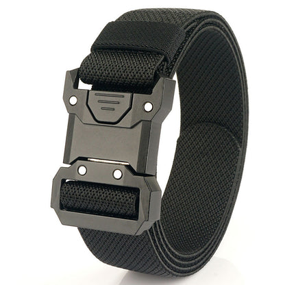 New Quick Release Buckle Braided Elastic Belt - A Trust Market