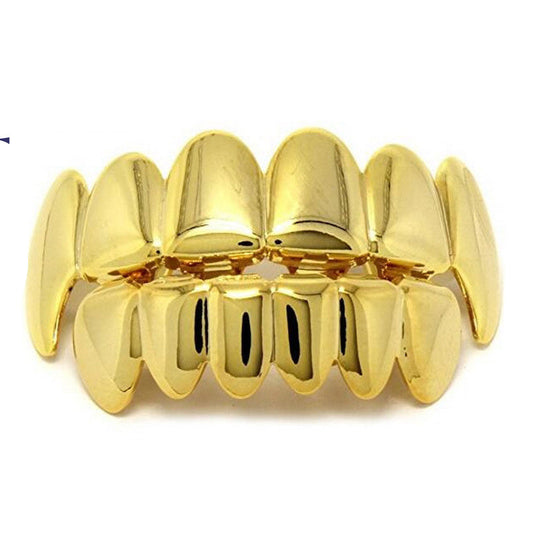 Golden Teeth For Halloween and Cosplay Festivals - A Trust Market