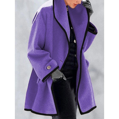 Fantastic Round Neck and Hooded Woolen Coat