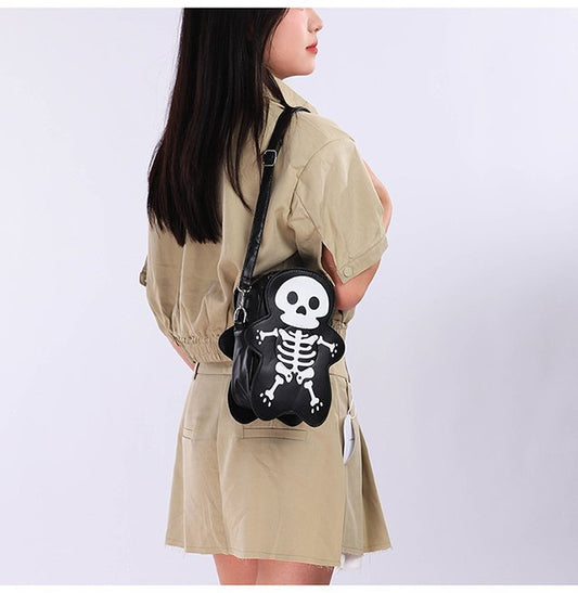 Cute Halloween Skull Cross Body Bag - A Trust Market