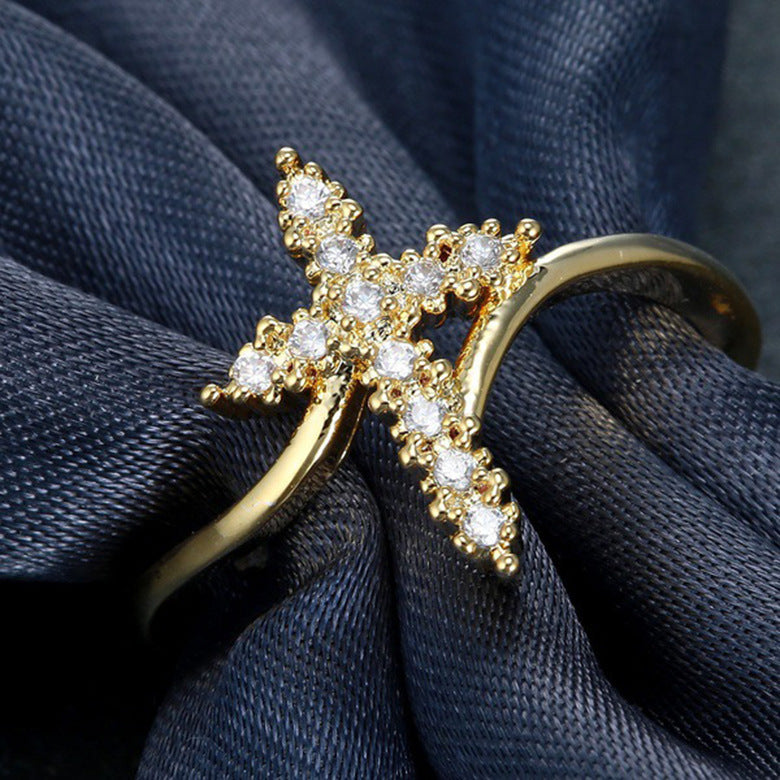 Beautiful Jesus Cross Ring 💍