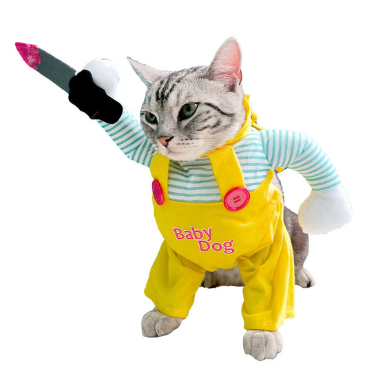 Funny Cat Costume. Assassin Cat. - A Trust Market