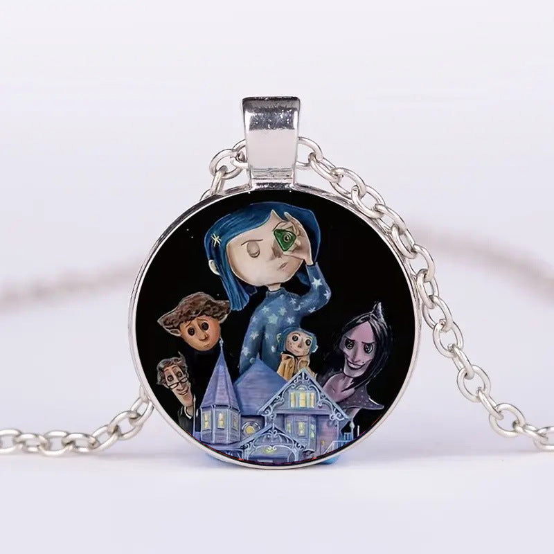 Beautiful Round Necklace For Halloween