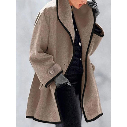 Fantastic Round Neck and Hooded Woolen Coat