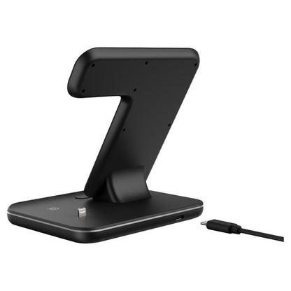 3 In 1 Wireless Charger Stand For Cell Phone and Gadgets