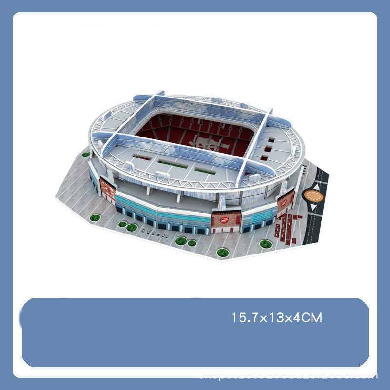 Fantastic 3D Puzzle Soccer/Football Field Model