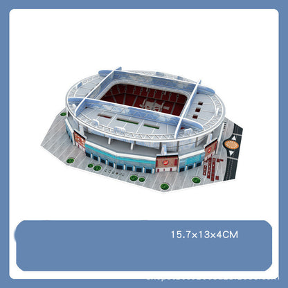 Fantastic 3D Puzzle Soccer/Football Field Model