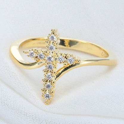 Beautiful Jesus Cross Ring 💍
