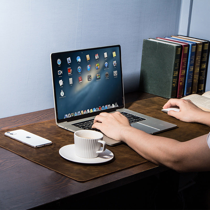 Extra Large Non-slip Desktop Leather Pad