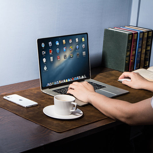 Extra Large Non-slip Desktop Leather Pad