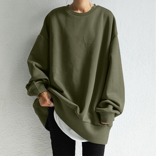 Fantastic Pullover Round Neck Loose Sweater