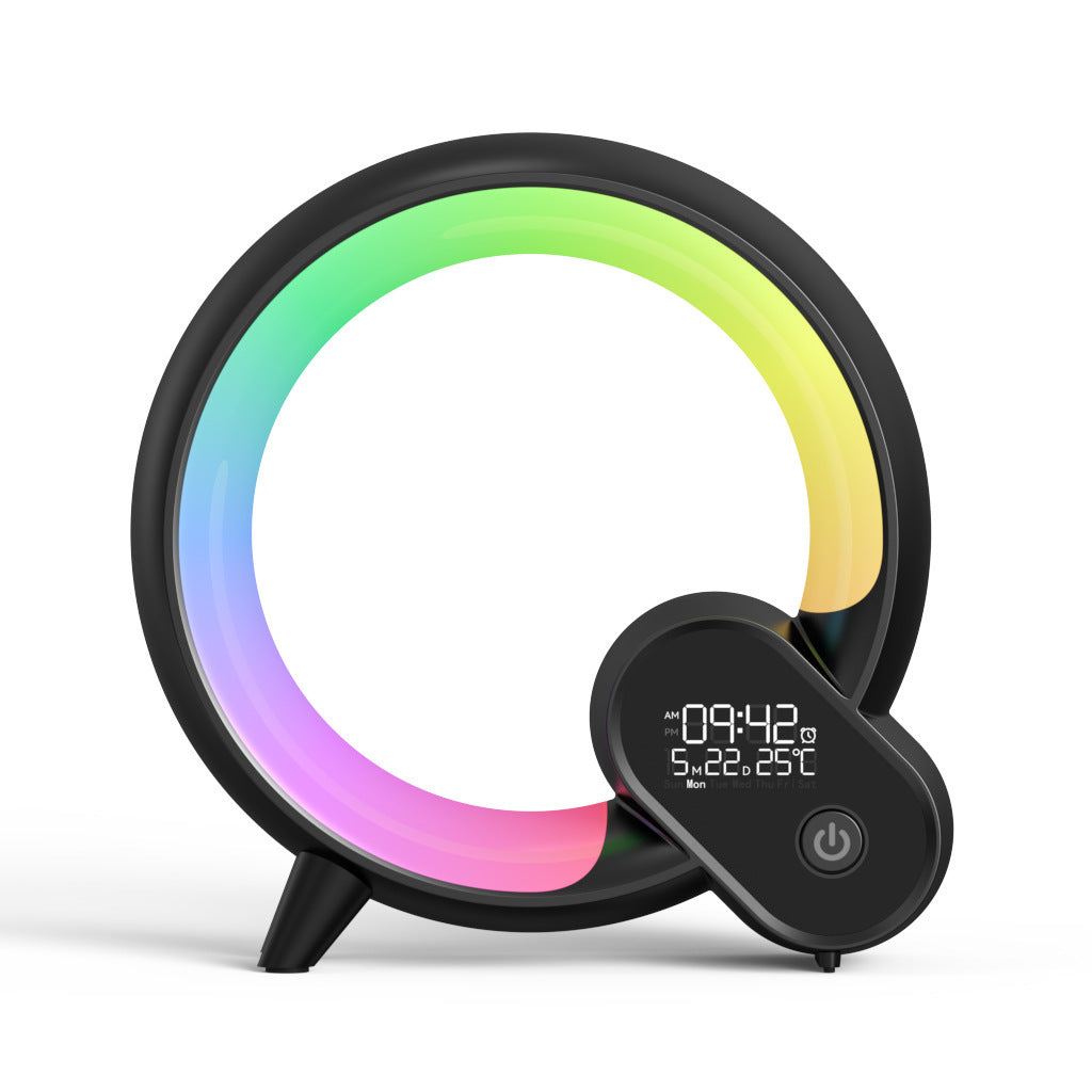 Creative Q Light Sunrise With Digital Display and Bluetooth Audio Intelligent Wake-up