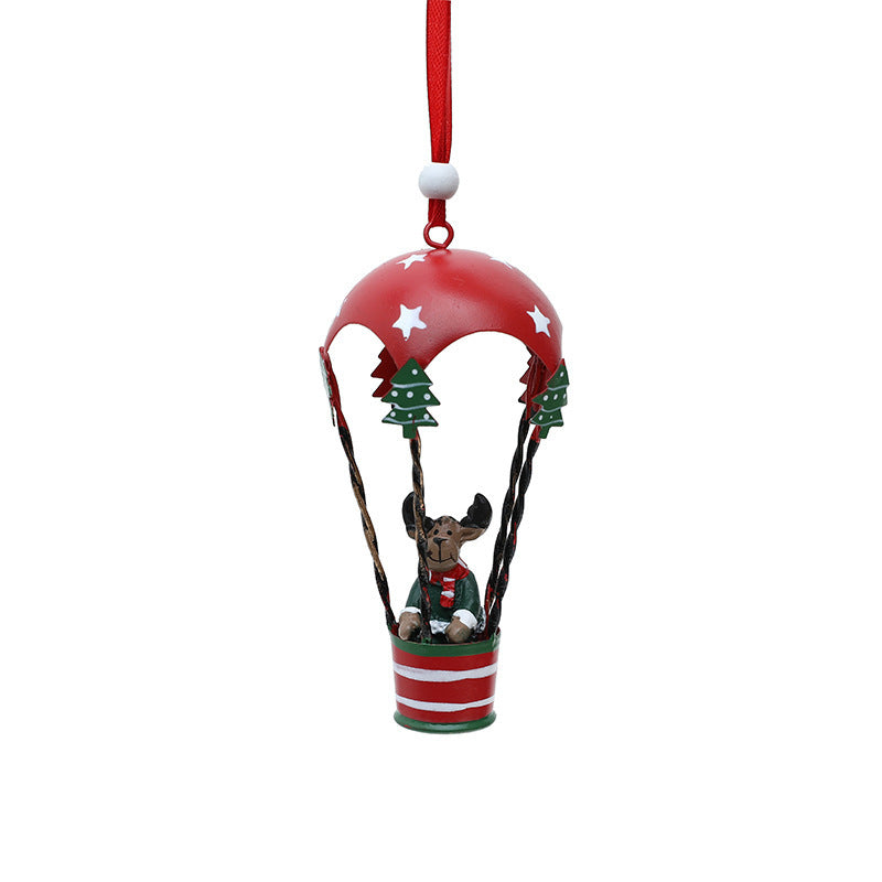 Nordic Christmas Tree Hangings Balloon And Parachute Pendant